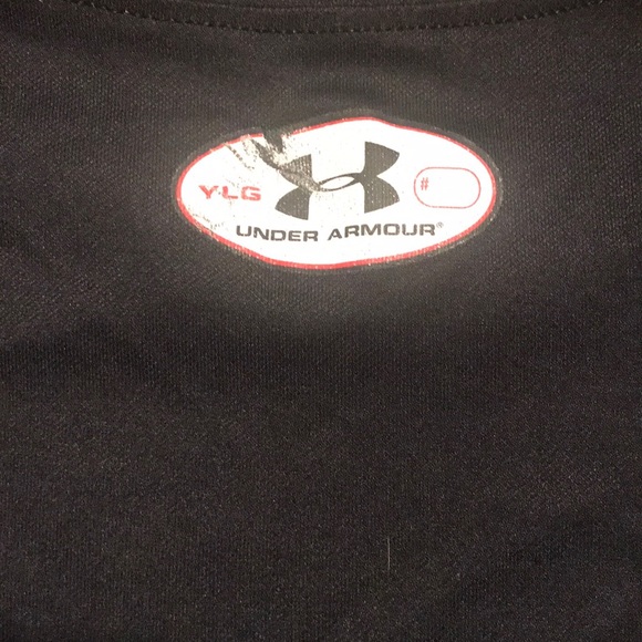 Kids youth large under armor dri fit tee shirt - Picture 2 of 3